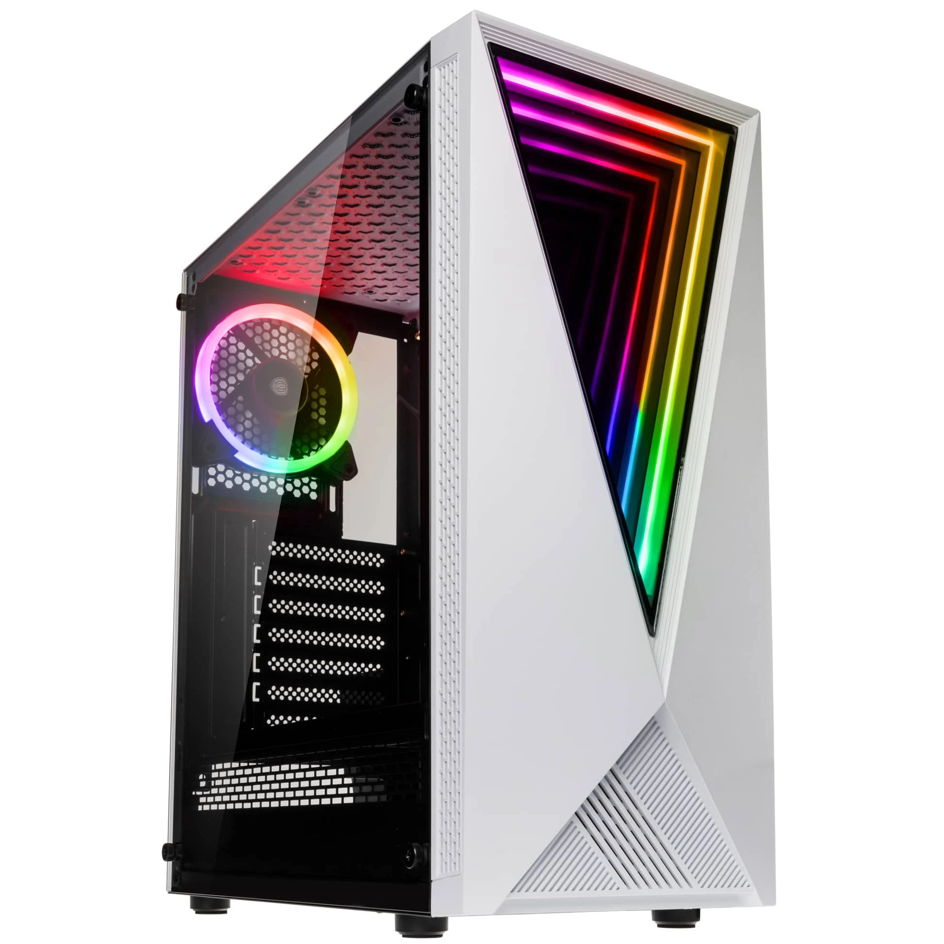 Custom Intel Core i3-12100F gaming PC with GeForce RTX 5050 in a white tower case, built in Scunthorpe Custom Intel Core i3-12100F gaming PC with GeForce RTX 5050 in a white tower case, built in Scunthorpe